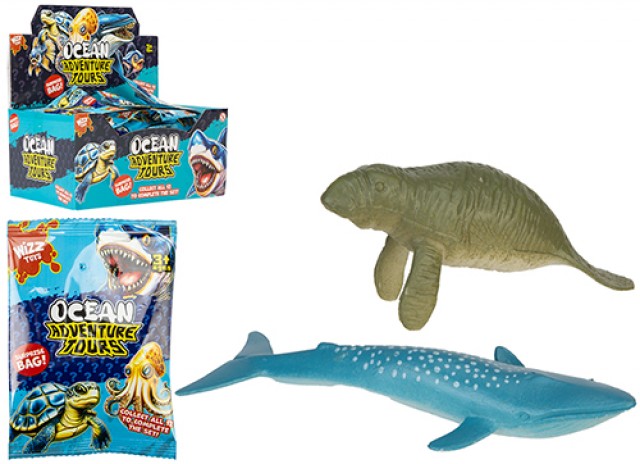 OCEAN ADVENTURE TOUR Animali del Mare 9cm In blind bag – In espo da 48pz 12ass…x48…x384